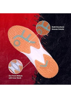 Nivia HY - Court 2.0 Badminton Shoes | 8 UK / 9 US / 42 EU  | For Mens and Boys | Non - Marking Round Sole  - Image 4