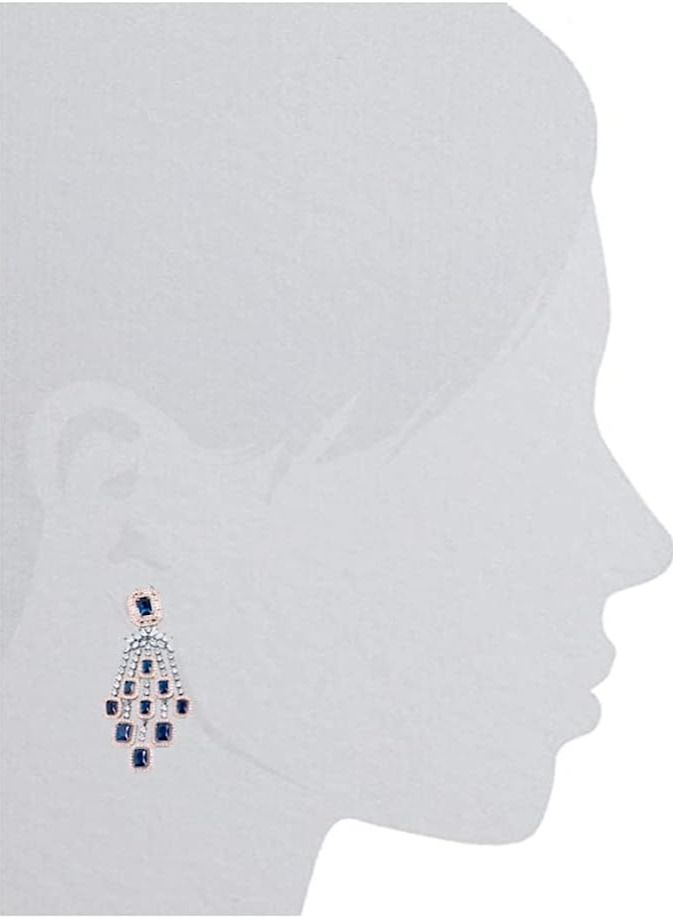 BIYANI JEWELS Indian Bollywood Style Chandelier Cocktail Earrings - Image 5