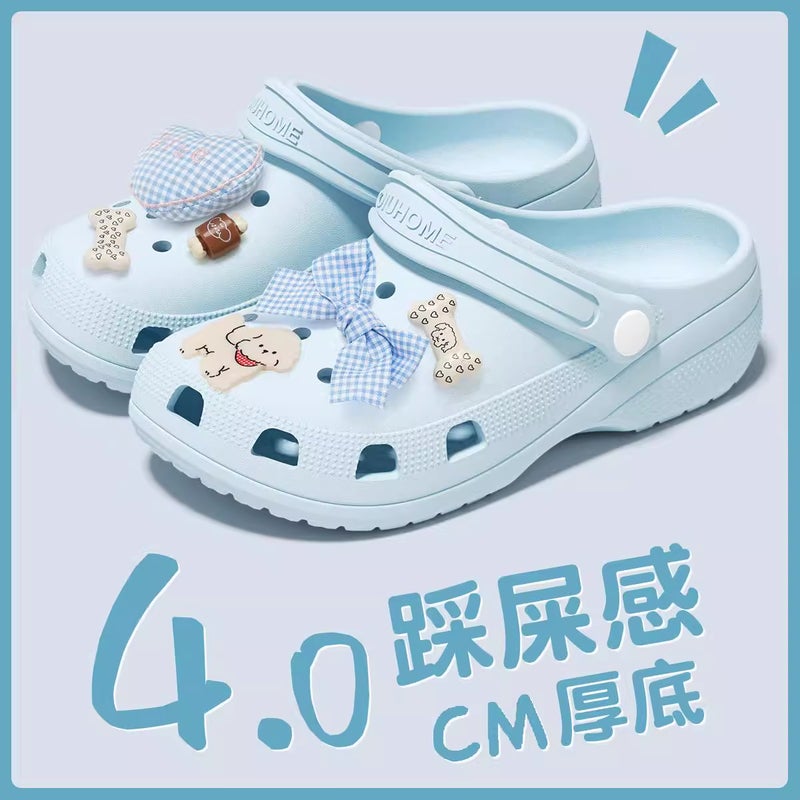 Women's EVA Clog Slippers 2024 New Summer Indoor/Outdoor Anti-Slip Breathable Beach Sandals Cloud-like Comfort - Image 1