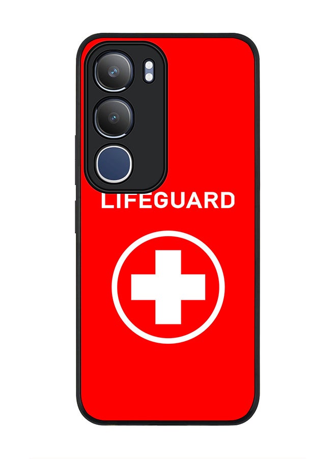 Stylizedd For vivo Y19s / Y19s Pro Case,Slim fit Camera Protection, Shockproof Thin Phone cover  - Lifeguard