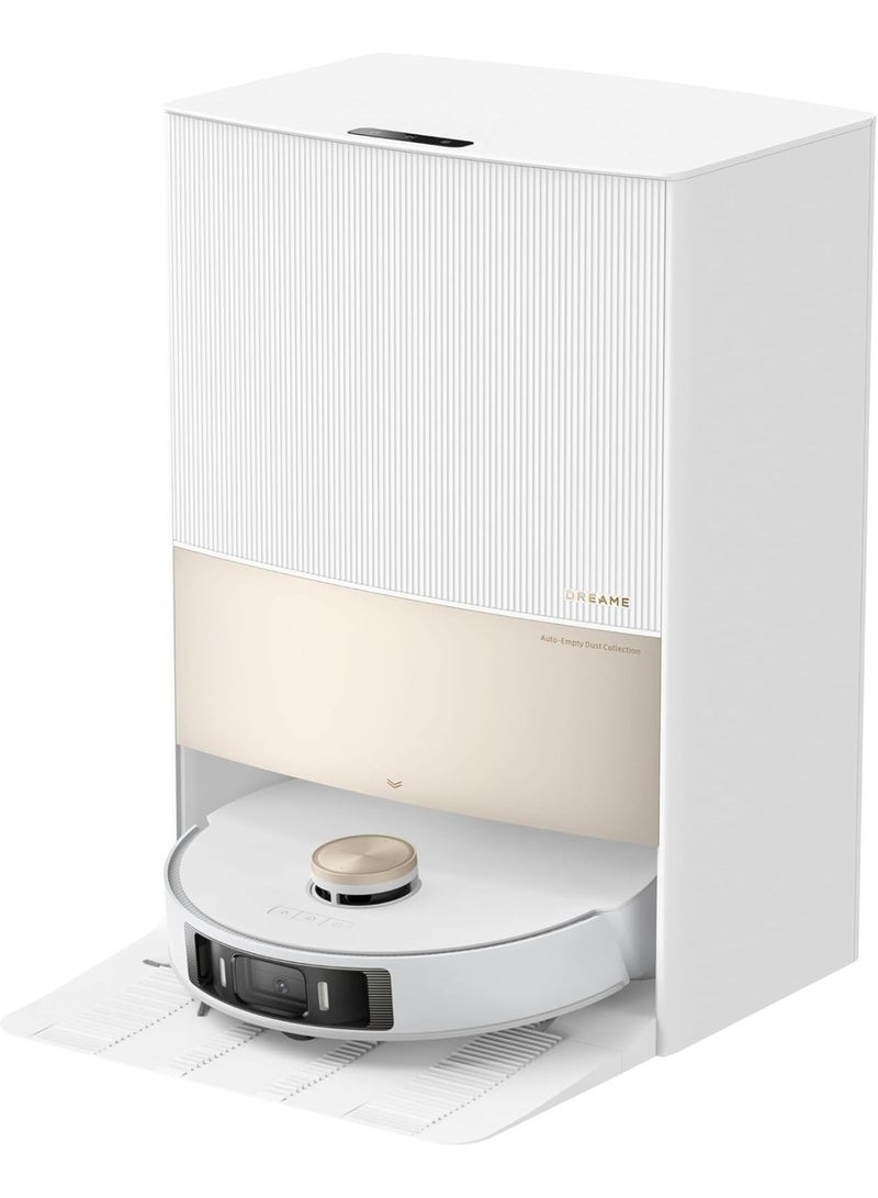 Dreame L20 Ultra Robot Vacuum, 7,000Pa Maximum Suction, 3.2L Dust Bag Volume, 4.5L Clean Water Tank Capacity, 6400mAh Battery Capacity, White - Image 1