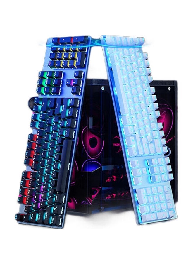 HP Hp Gk400F Mechanical Keyboard, Wired For Office, E-Sports And Gaming, Compatible With Desktop And Laptop Computers, Gunmetal Black With Brown Switches, 104 Keys - Image 3