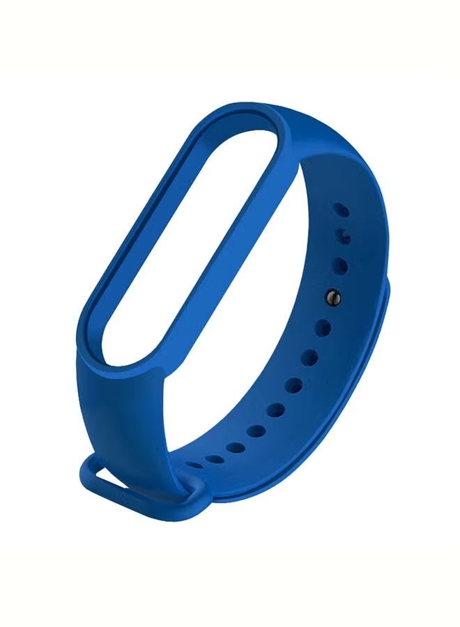 Breathable Replacement Silicone Sport Strap Compatible with Xiaomi Mi Band 5/6/7 Watch M5/M6/M7 One Size, Unisex Adult - Image 1