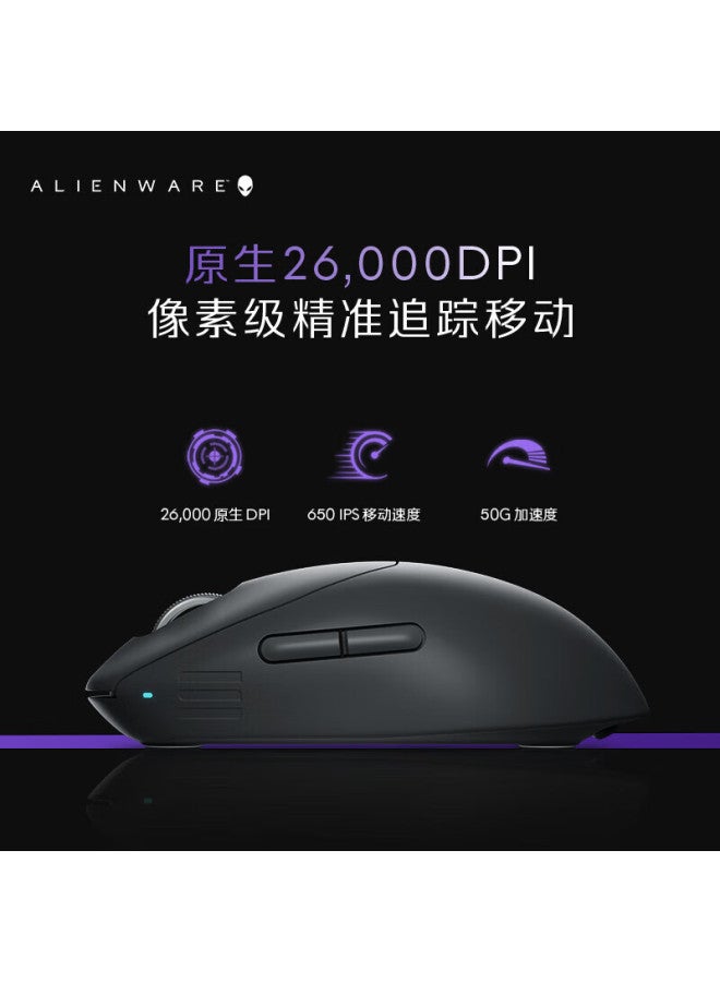 Alienware Pro Gaming Keyboard And Mouse Set: Professional Wireless Dual-mode Gaming Mouse, 75% Layout Three-mode Mechanical Keyboard With Hot-swappable Support, Holiday Gift, White - Image 4