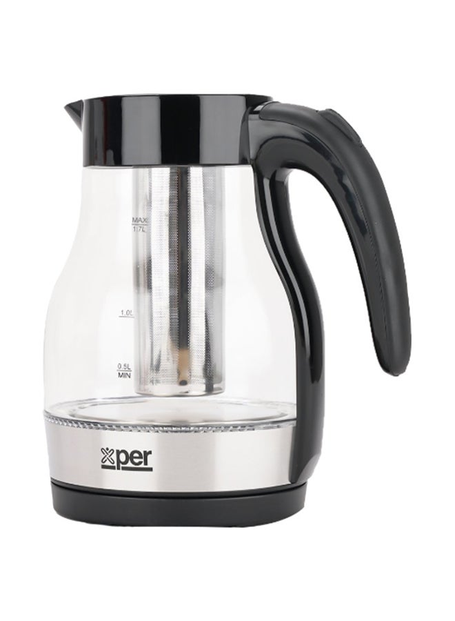 XPER Xper Glass Kettle With Filter 2200 Watt, 1.7 Liter, XPKF-GM22 - Image 5