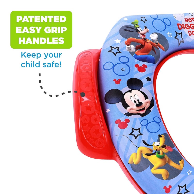 ginsey Disney Mickey Mouse Hot Diggity Dog Soft Potty Seat - Image 2