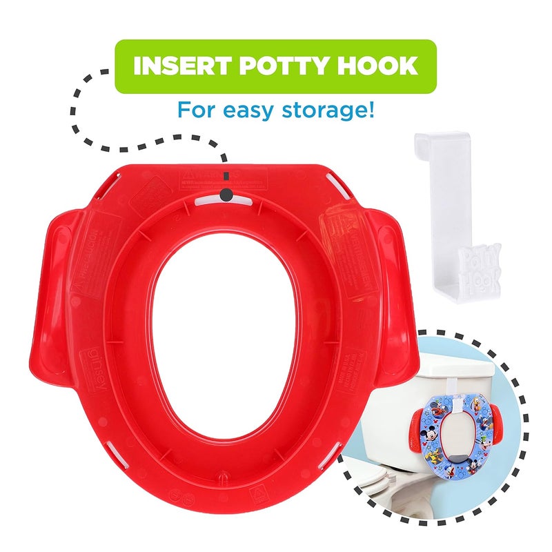 ginsey Disney Mickey Mouse Hot Diggity Dog Soft Potty Seat - Image 5