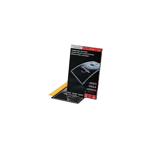 GBC Laminating Sheets, Thermal Laminating Pouches, Menu Size, 3 Mil, EZUse, 100 Pack (3200720) - Image 2