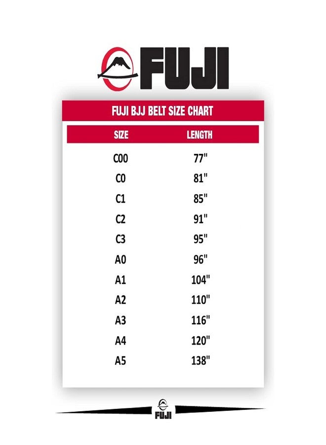 فوجي حزام جيو جيتسو برازيلي للأطفال من فوجي مع شريط الرتب، حزام جيو جيتسو للأطفال، رمادي، مقاس C2 - Image 5