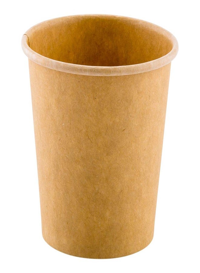 Restaurantware RW Base 4 Ounce Eco-Friendly Drink Cups 50 Unbleached Paper Cups - Single Wall No Artificial Dyes Brown Paper Recyclable Coffee Cups Leakproof Matching Lids Sold Separately - Image 2