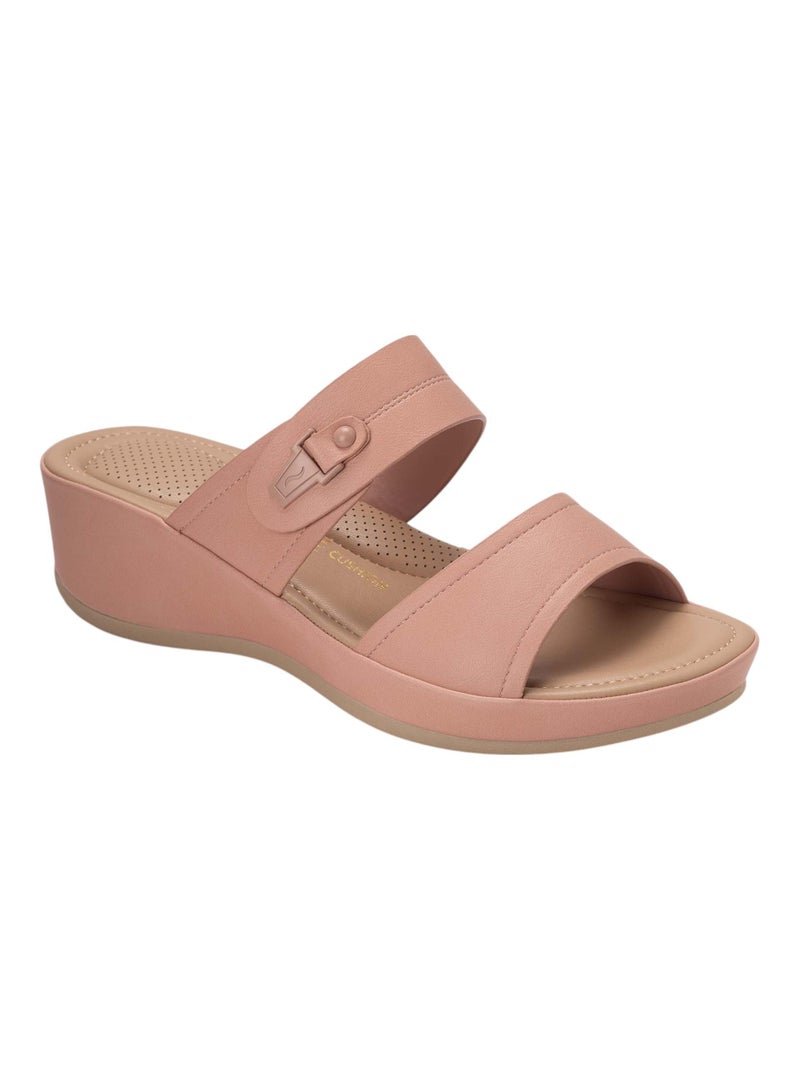 Bata Comfit Casual Wedge Sandals - Image 2