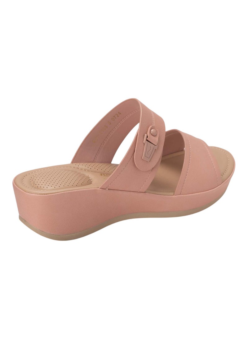 Bata Comfit Casual Wedge Sandals - Image 3