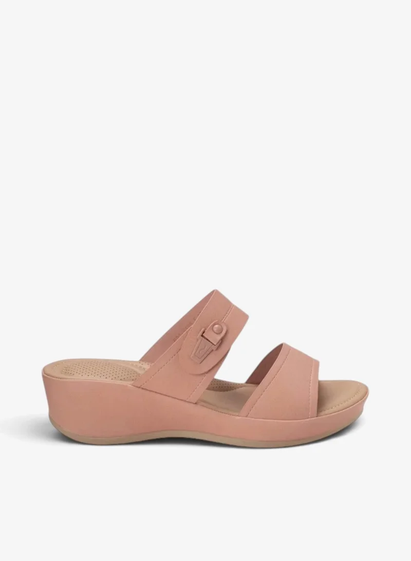 Bata Comfit Casual Wedge Sandals