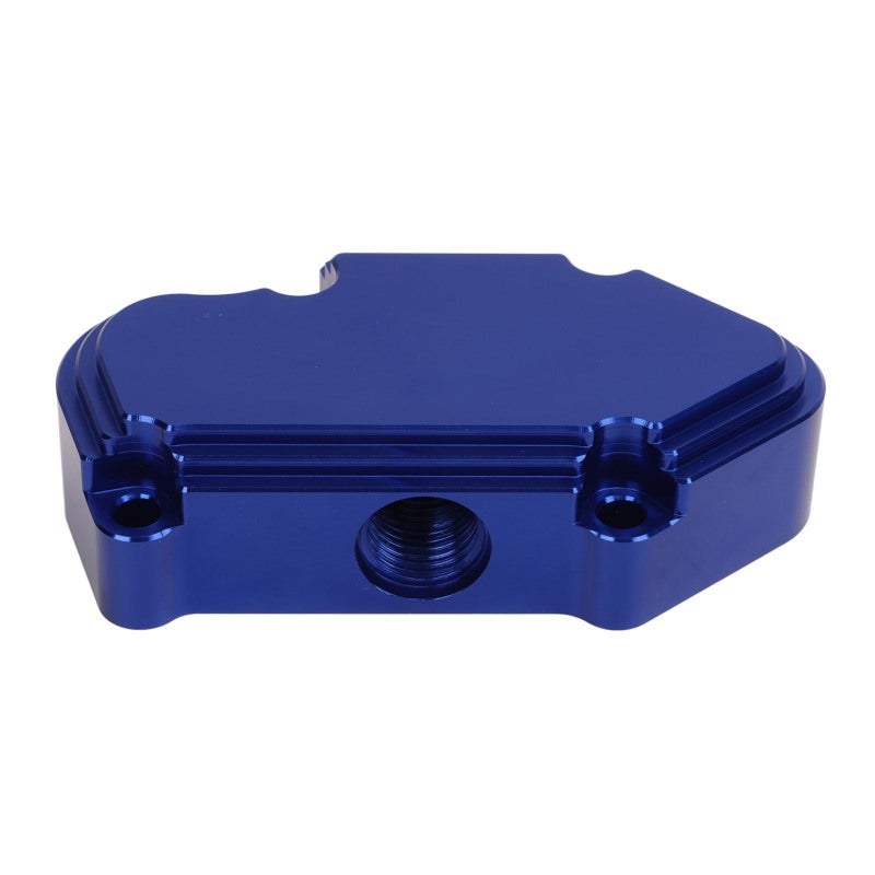 Fuel Pressure Regulator Kit: Blue Billet Spring Housing - Superior Performance Direct Replacement for Ford 6.0 Powerstroke Diesel Engines - Image 3