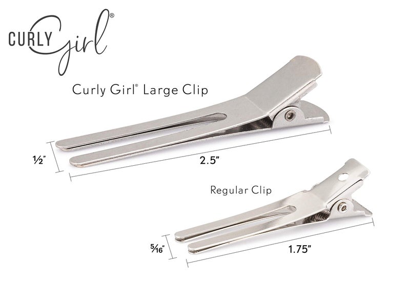 Curly Girl LARGE Root Alligator Clips, Rust Resistant, Salon or Home Use, For Curly Hair - Image 3