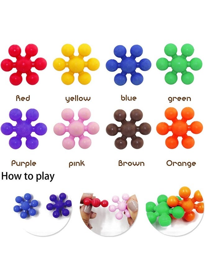 Kiti Kits - KITI KITS Star Links Interlocking Kids Building Toys, Interactive Early Learning Toys for Kids, Preschool Toys for Toddlers Boys and Girls, Stem Toys for Age 3 4 5 6 (STAR-200) - Image 1