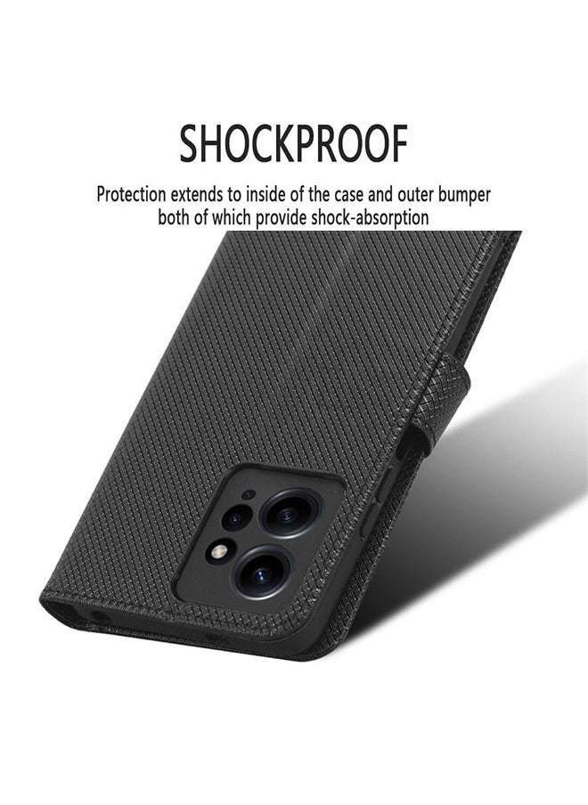 SNBFA Case Cover for Redmi Note 12 4G With Full Body Camera Len Protector PU Leather Wallet Card Holder Shockproof Protective Back Cover With Release Hand Phone Daily Video Kickstand  - Image 5