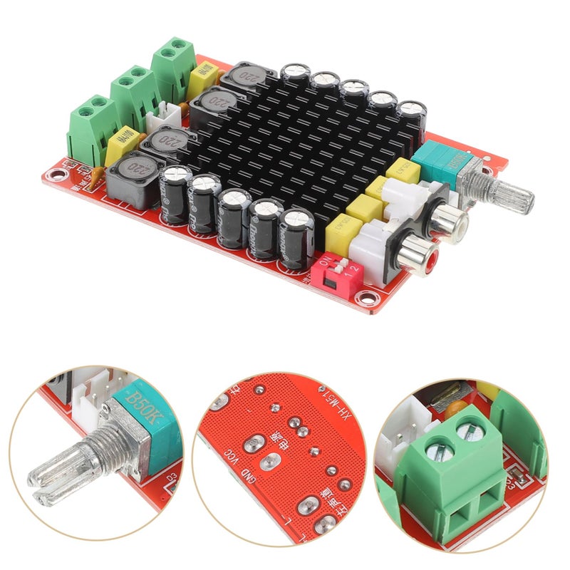 Car Audio Digital Amplifier Board Power Module Durable Stereo Amp Circuit DC 12V - Image 4
