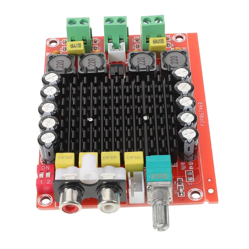 Car Audio Digital Amplifier Board Power Module Durable Stereo Amp Circuit DC 12V - Image 2