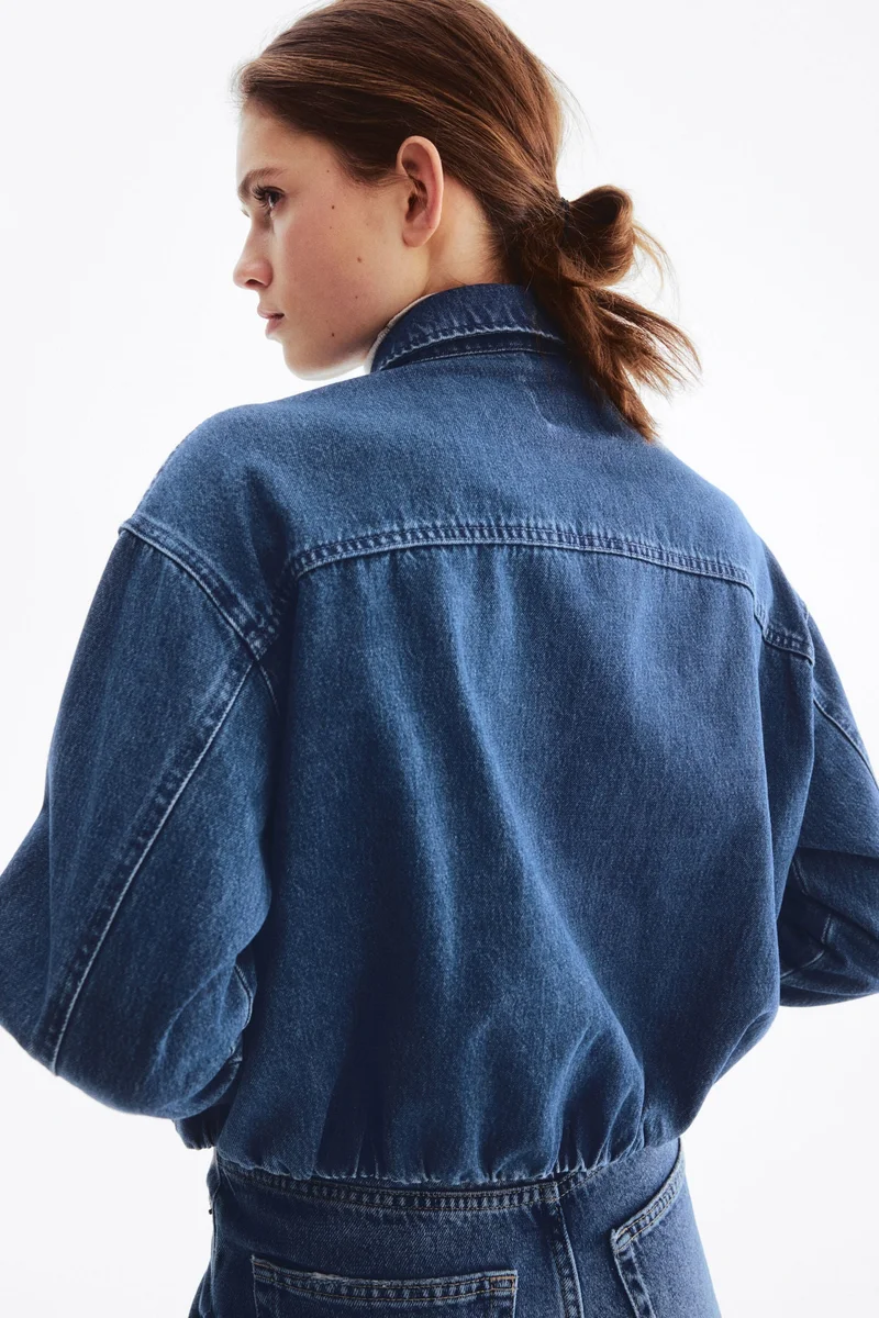 H&M  Oversized denim jacket for Women | Best Price UAE