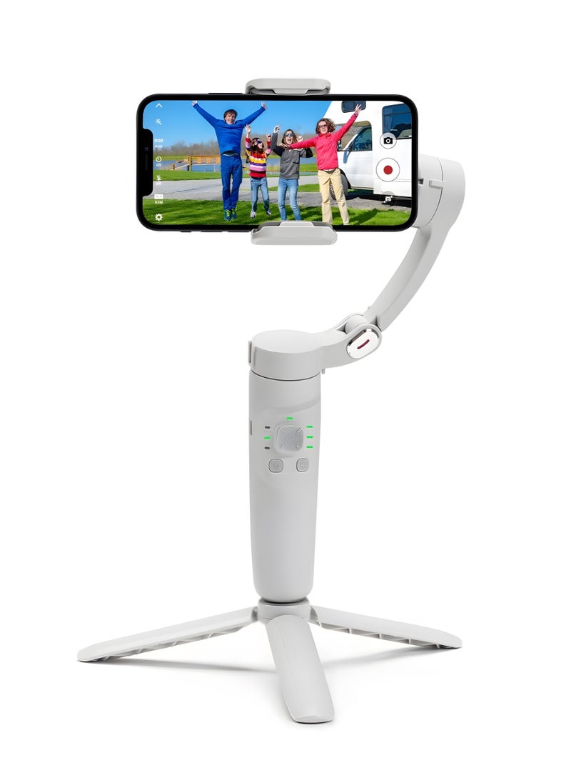 Generic - Professional selfie stick for smartphone fixing with hand handle, Bluetooth control, anti-vibration, foldable and compatible with all smart devices - Image 1