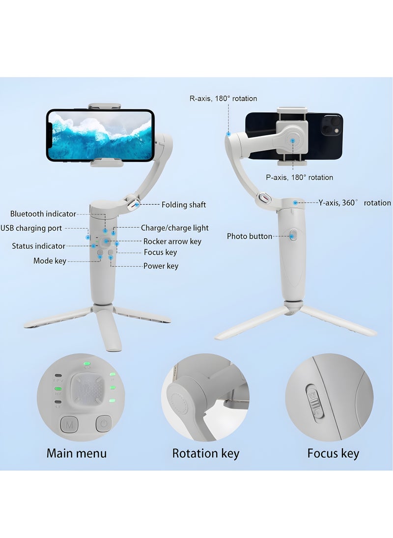 Generic - Professional selfie stick for smartphone fixing with hand handle, Bluetooth control, anti-vibration, foldable and compatible with all smart devices - Image 1