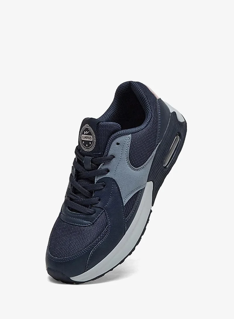 Campus MYSTERY Women Mystery Memory Foam Lace-Up Sneakers-Navy for Women | Best Price UAE