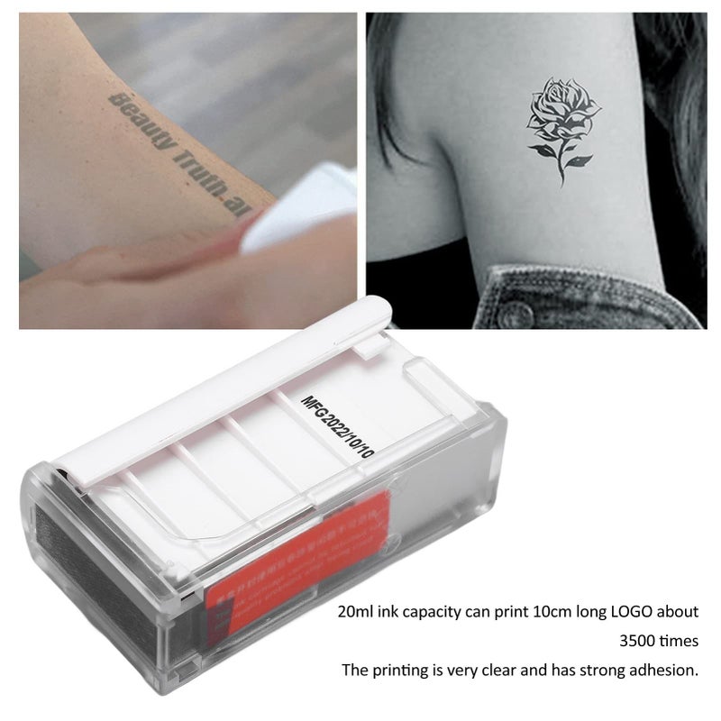 Vivid Color 20ml Ink Cartridge Quick Dry Washable for Handheld Inkjet Printers - Image 3