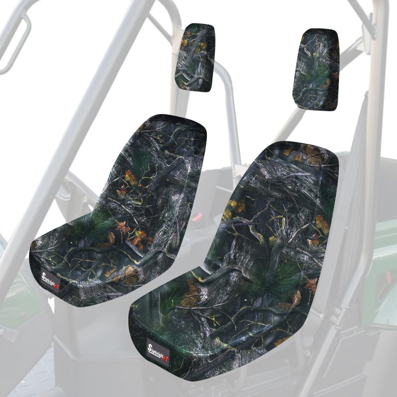 StarknightMT UTV Rhino Seat Covers Waterproof 1680D Seat Covers Compatible with Rhino 700 660 450 20042021 Rhino Accessories Bucket Seat Cover