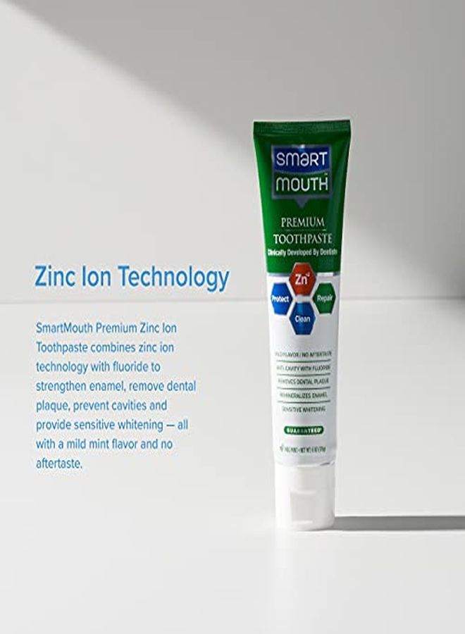 SmartMouth Premium Toothpaste For Elite Oral Health Protection, 6 Oz Each, 2 Pack - Image 4