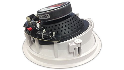 Silver Ticket Products 82AC Silver Ticket in-Ceiling Speaker with Pivoting Tweeter & Angled Woofer (8 Inch Angled in-Ceiling) 11.3 inch Overall Size - Image 5