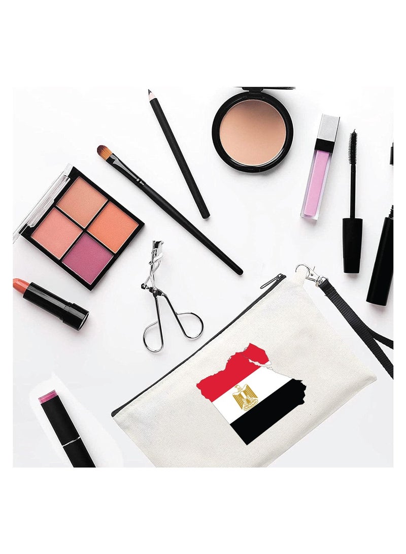 حقيبة مستحضرات التجميل لليوم الوطني المصري-مصر مع حقيبة المكياج هذه-مثالية لعيد الاستقلال المصري مع حقيبة مستحضرات التجميل الأنيقة هذه - Image 2