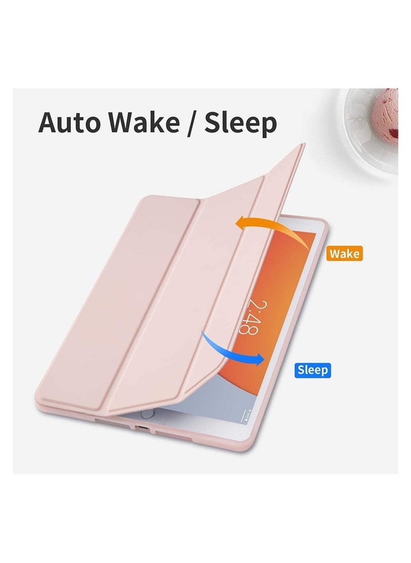JAJEEK iPad 6th Generation Case, iPad 5th Generation Case with Pencil Holder, Premium Folio Folding Stand Smart Auto Wake/Sleep Protective Tablet Case Cover for Apple iPad 9.7 Inch 2018/2017 - Image 3