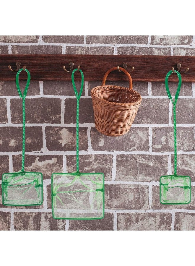 عبوة من شبكتي صيد أسماك بمقبض طويل على شكل مربع مقاس 4 بوصات و6 بوصات | أخضر من Petzlifeworld - Image 4