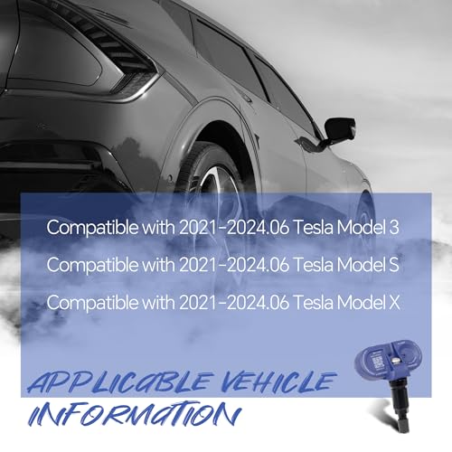 AdvanEX أدفان إكس 1 قطعة مستشعر ضغط الإطارات TPMS بديل 1490701-01-C متوافق مع تسلا موديل 3/X/S 2021-2024.06 - Image 3