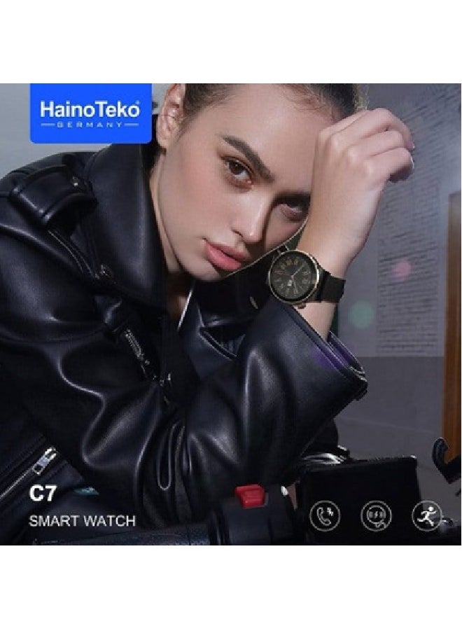 Haino Teko - Smart Watch C7 Black - Image 1