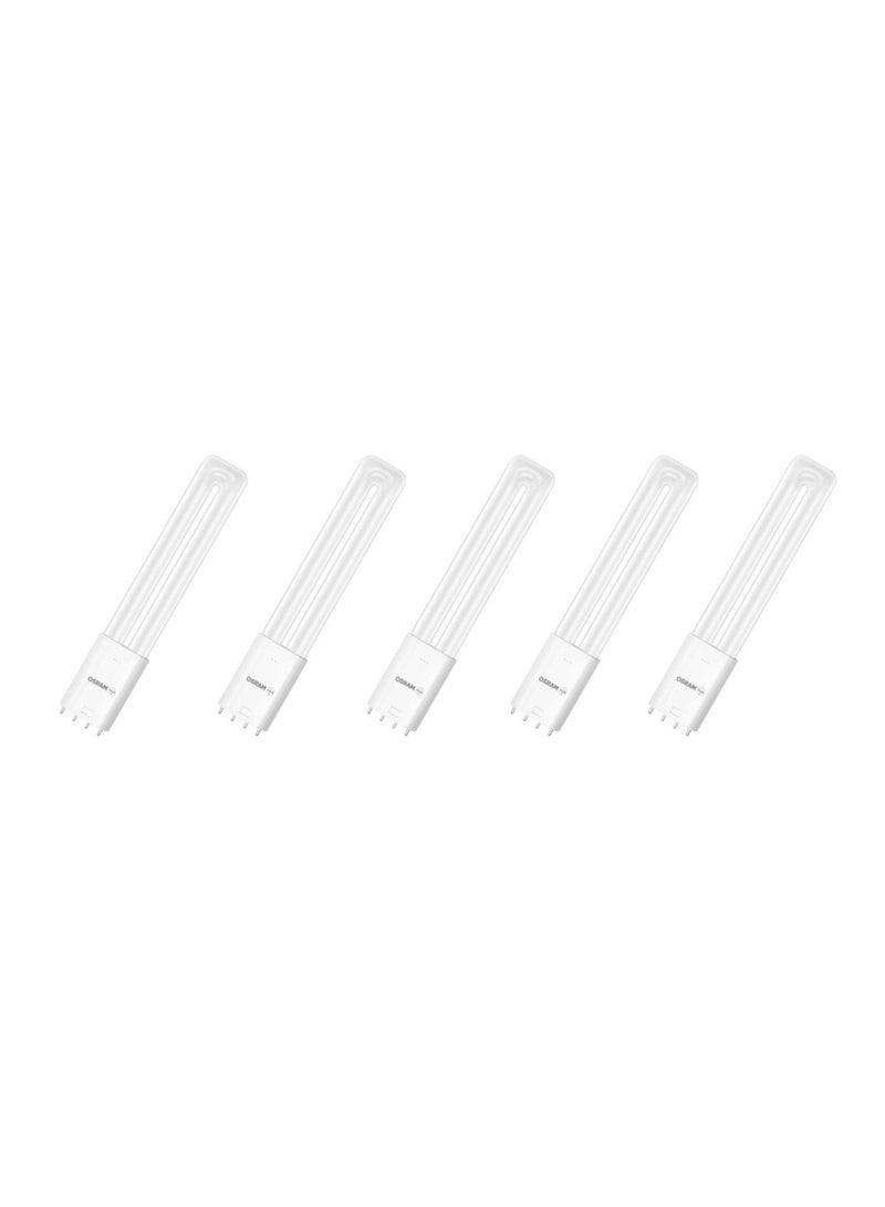 Osram Dulux Led L18 HF & AC Mains 8W 830 2G11, 3000k Warm White - Pack of 5 - Image 1
