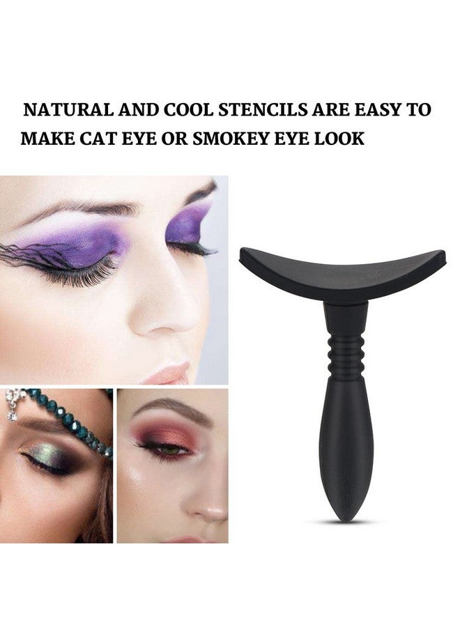 yuyte Eyeshadow Stamp Crease Portable Eyeshadow Stamp Powder Applicator Reusable Soft Silicone Pad For Delicate Eye Shadows - Image 3