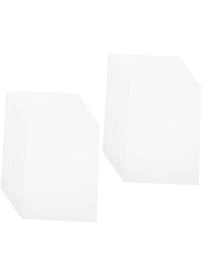 60 Pcs Flower Pressing Paper Refill for DIY Crafts Lightweight Specimen Pressing Preserving Flowers Leaves - Image 1