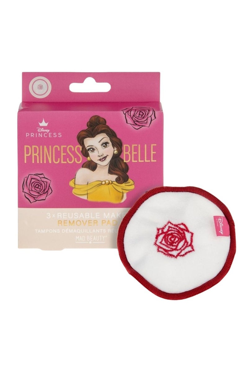 Mad Beauty Pure Princess Reusable Cleansing Pads Belle 3units - Image 1