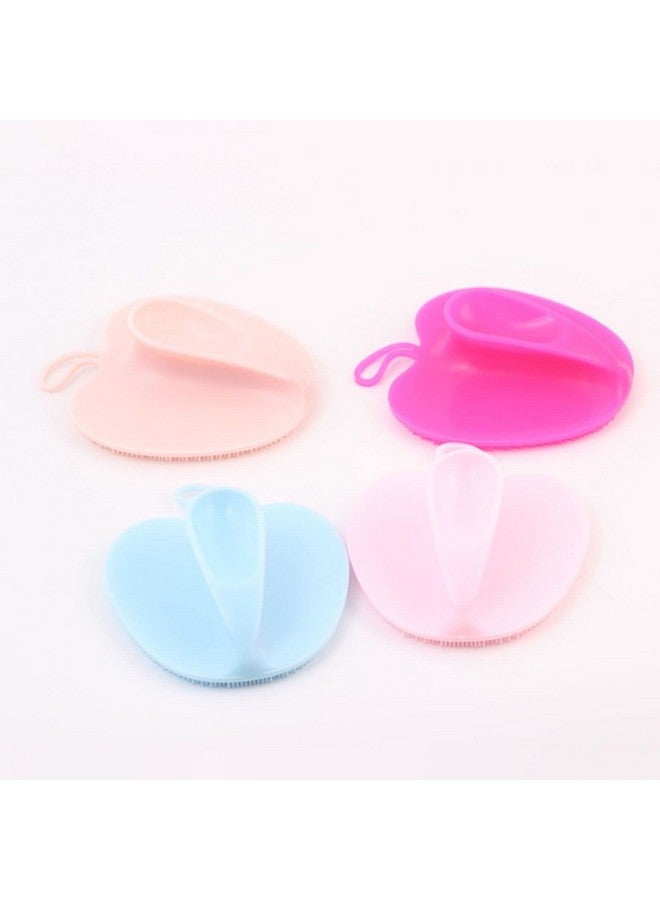 SQUICKLE فرشاة وجه سيليكون على شكل قطة SQUICKLE، فرشاة تنظيف عميق للعناية بالبشرة - ألوان متعددة (عبوة من 1) - Image 5