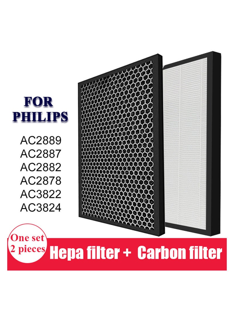 HOFEESEA FY2420  FY2422 Replacement Filter Compatible with Philips Air Purifier Series 2000 2000i Replace AC2889 AC2887 AC2882 Filter  - Image 4