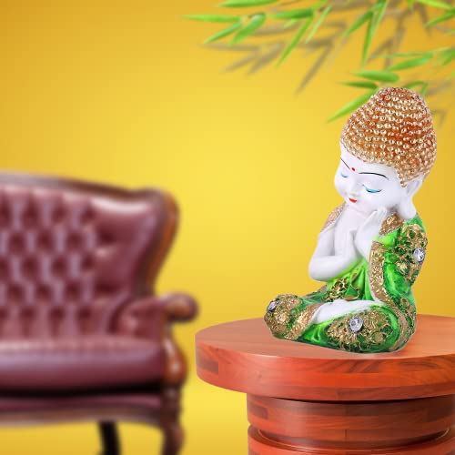 Mariner's Creation Buddha Statues for Living Room,Baby Buddha showpiece,Buddha Statues for Home décor House Warming Gift size-11X11X20cm - Image 2