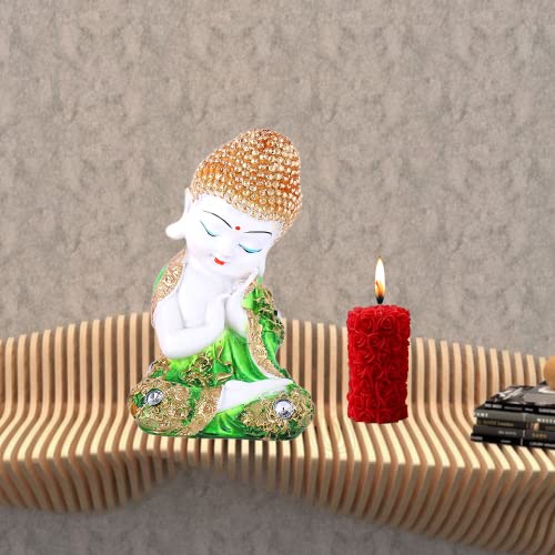 Mariner's Creation Buddha Statues for Living Room,Baby Buddha showpiece,Buddha Statues for Home décor House Warming Gift size-11X11X20cm - Image 3