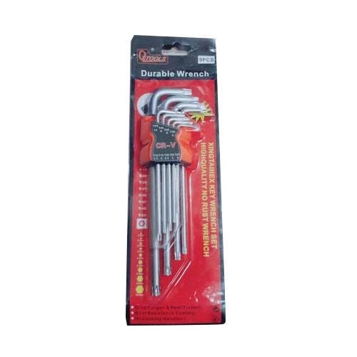 SYGA 9Pcs Allen Hex Key Set Metric Torx Star Hexagaon Wrench Set for Bike Furniture Assembly Bicycle Repair Household DIY and Craft with Holder T10 T15 T20 T25 T27 T30 T40 T45 T50 - Image 2