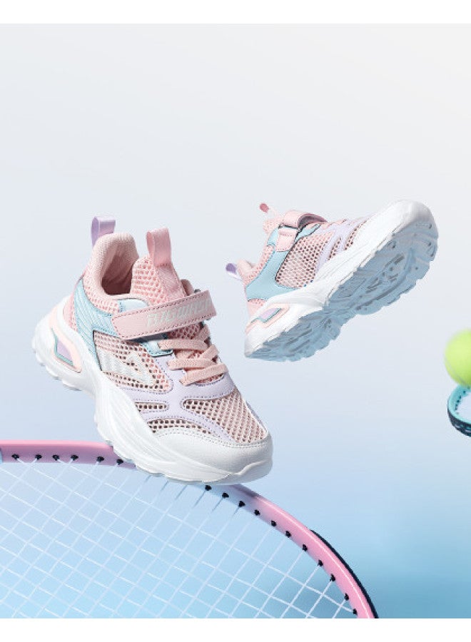 Bumblebee Kids' Sneakers - Summer New Arrival Breathable Mesh Sports Shoes For Boys, Soft-soled Casual Running Shoes For Teens, Trendy Design - Image 1