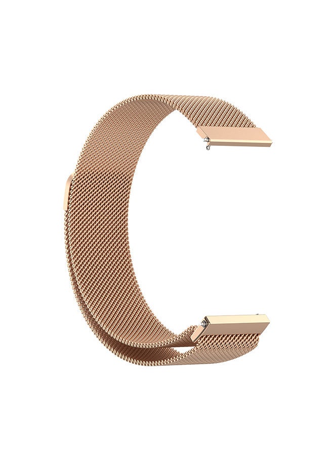 TWEGGON - Milanese Strap 20mm Band Compatible with Samsung Galaxy Watch 7 / Watch 6 / Watch 5 / Watch 4 / Active 2 Gold - Image 1