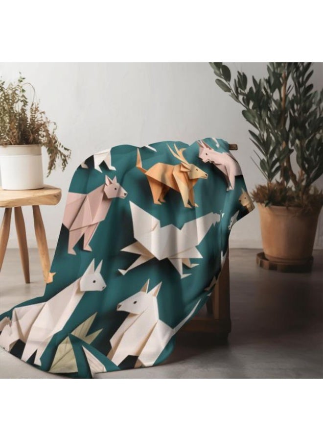 general Baby and children's cartoon flannel thin blanket (warm and comfortable, suitable for sleep, game use) 70cm*100cm - Image 4