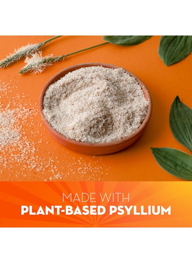 Metamucil Premium Blend, Fiber Supplement, Natural Psyllium Husk Fiber, Plant Based, Sugar-Free with Stevia, 4-in-1 Fiber for Digestive Health, Orange Flavored - pzsku/Z9BB72C99250CC907635EZ/45/_/1741000274/8bf26fa1-e180-483a-ba35-892e2a60ebd7