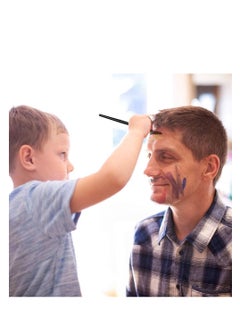 Y&D Face Paint Kit Professional Water Based Body 15 Colors Washable Non-Toxic Paints 1 Paintbrush for Kid Sensitive Skin Halloween Costume Makeup Party Supplies  - Image 3